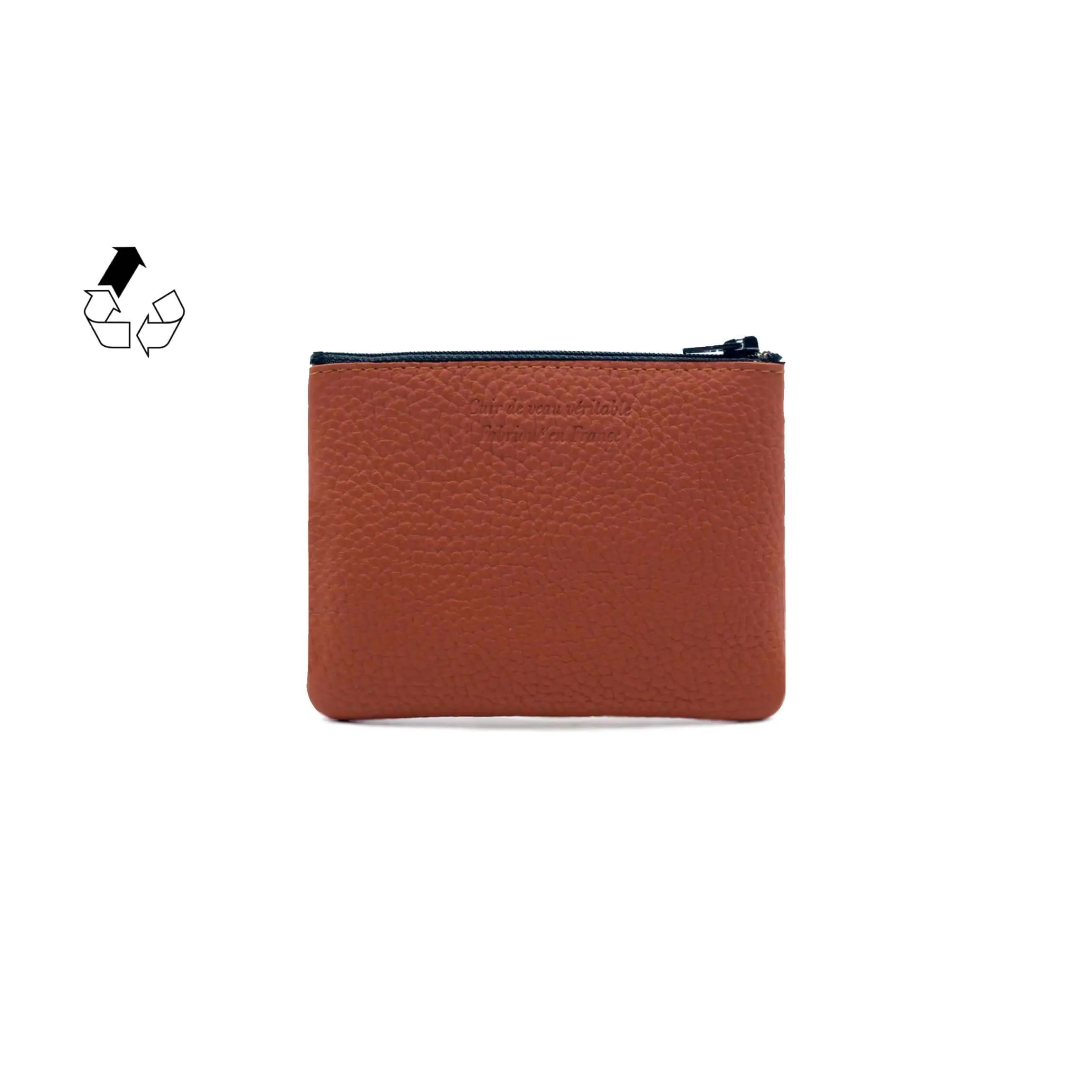 Femme JULES & JENN Dressing Recyclé | Pochettes | Pochette cuir upcyclé - Petite