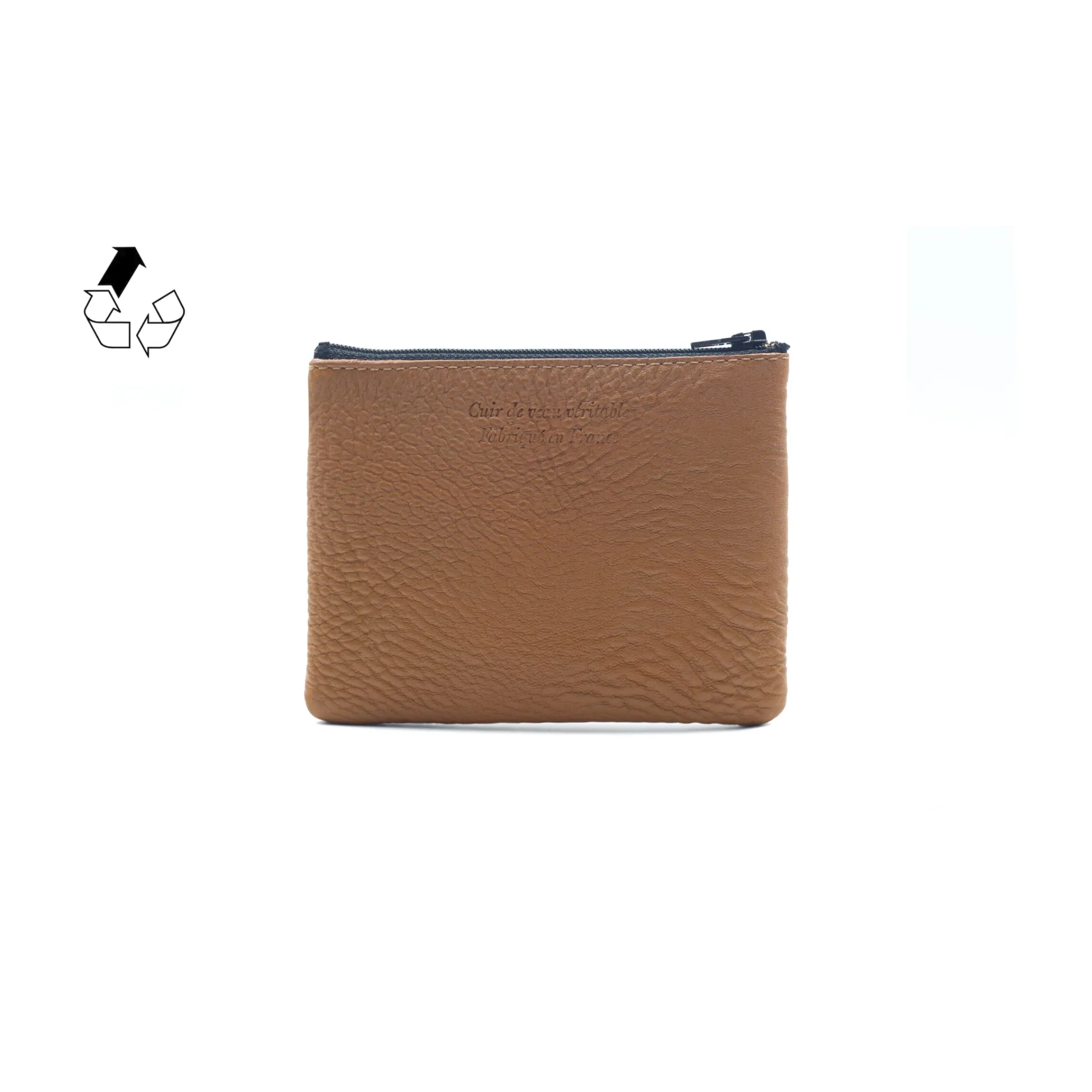 Femme JULES & JENN Dressing Recyclé | Pochettes | Pochette cuir upcyclé - Petite