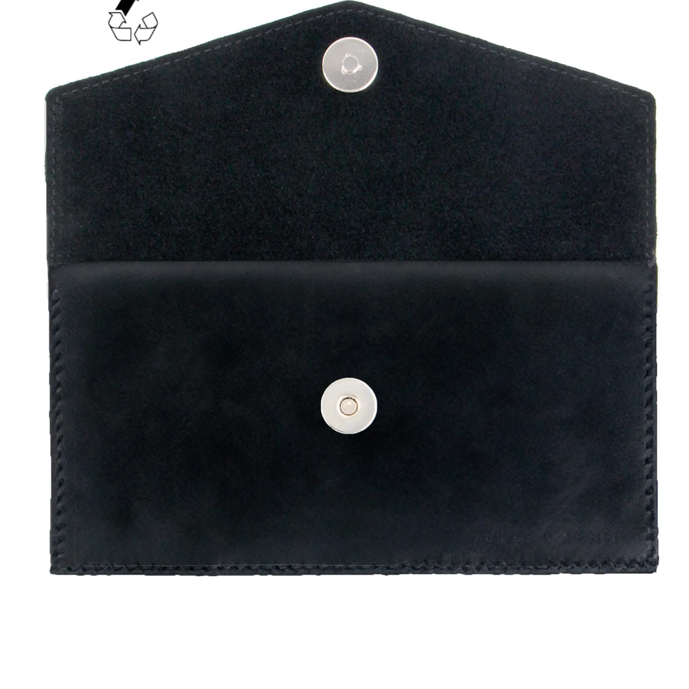 Femme JULES & JENN Dressing Recyclé | Pochettes | Pochette enveloppe cuir lisse upcyclé