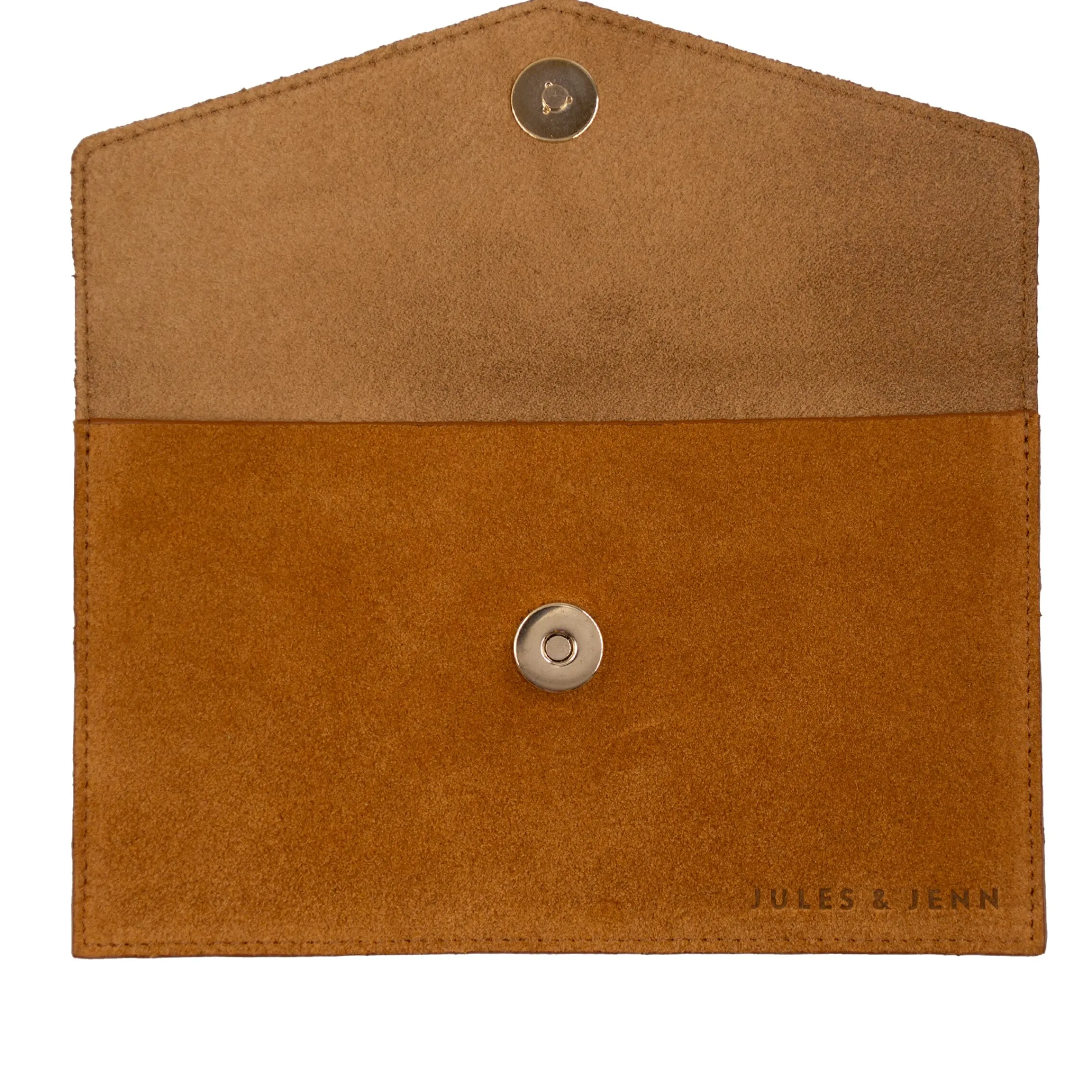 Femme JULES & JENN Dressing Recyclé | Pochettes | Pochette enveloppe cuir upcyclé