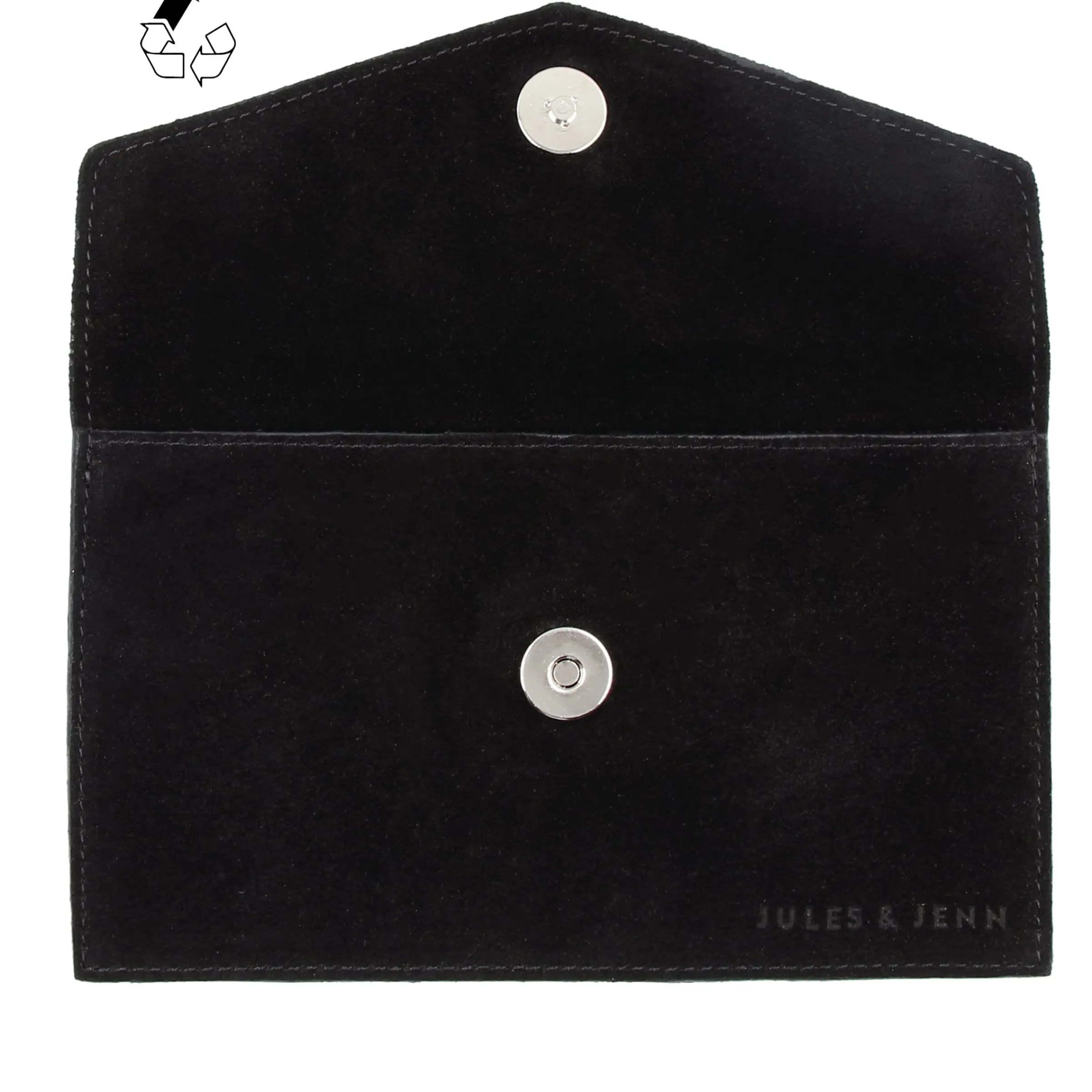 Femme JULES & JENN Dressing Recyclé | Pochettes | Pochette enveloppe daim upcyclé