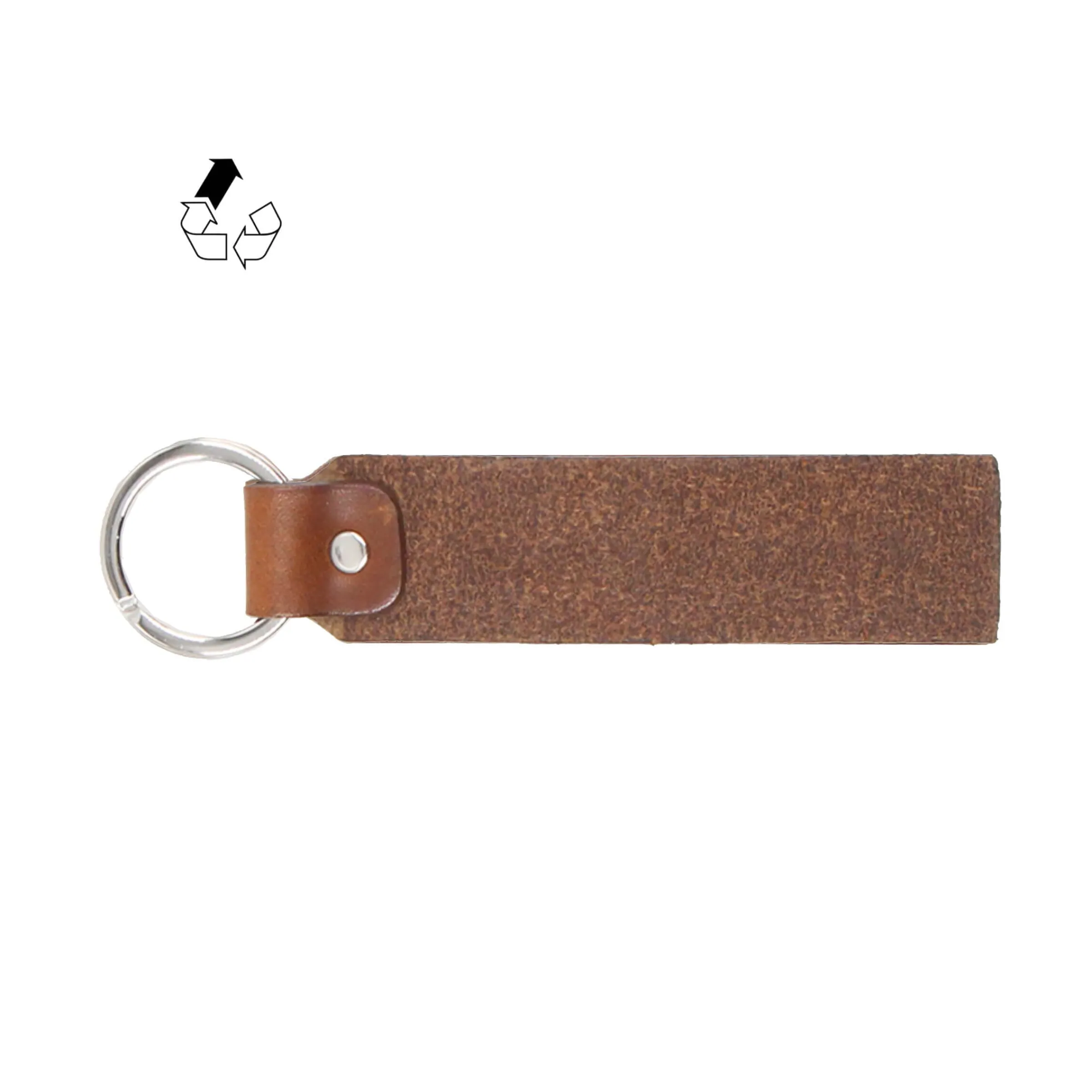 Femme JULES & JENN Dressing Recyclé | Petite Maroquinerie | Porte-clés gravé cuir upcyclé