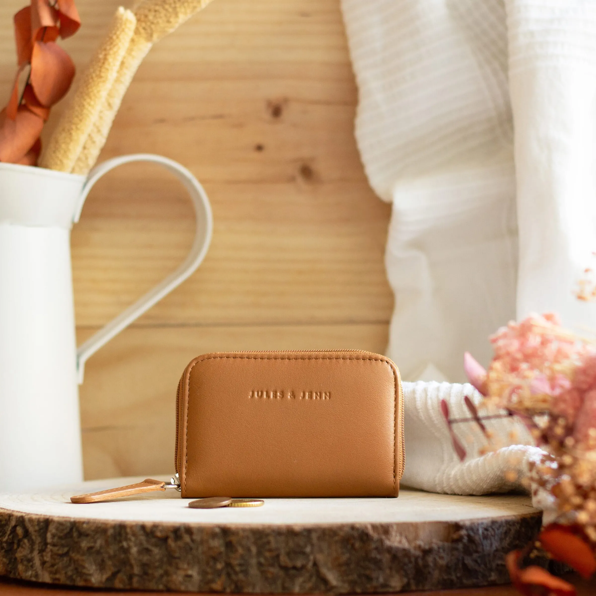 Femme JULES & JENN Petite Maroquinerie | Porte-monnaie cuir