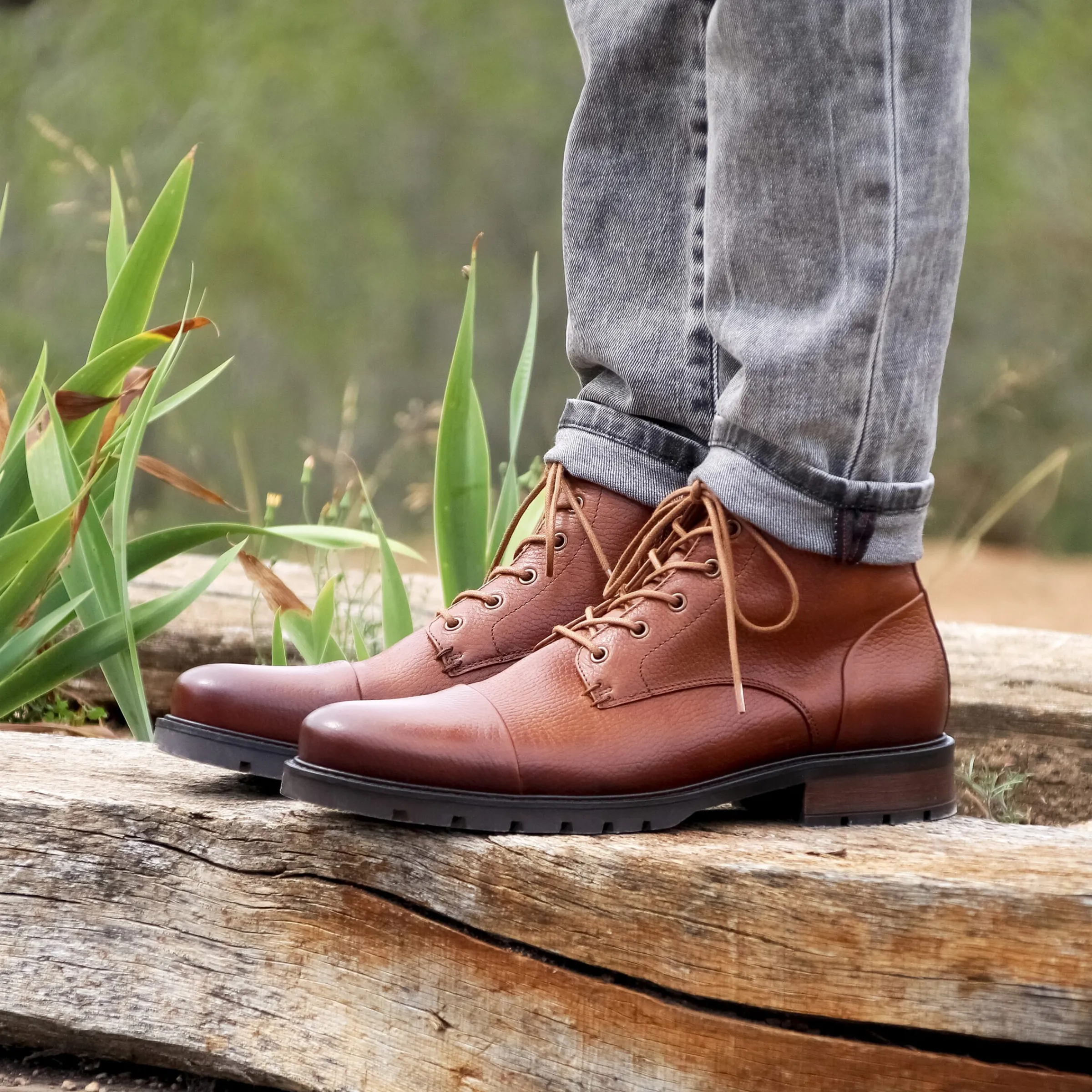 Homme JULES & JENN Boots | Ranger boots cuir