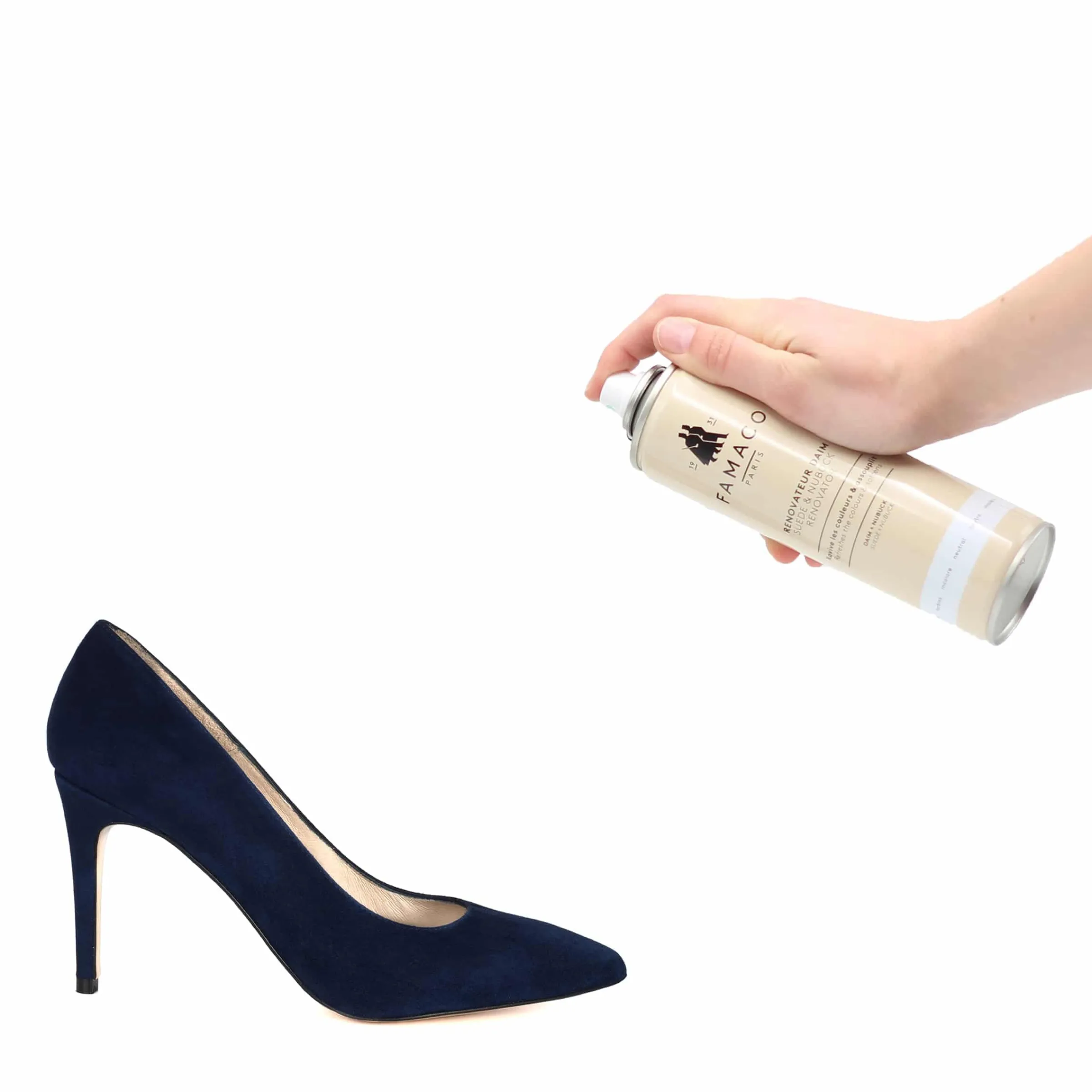 Femme JULES & JENN Cordonnerie | Cordonnerie | Rénovateur de daim incolore