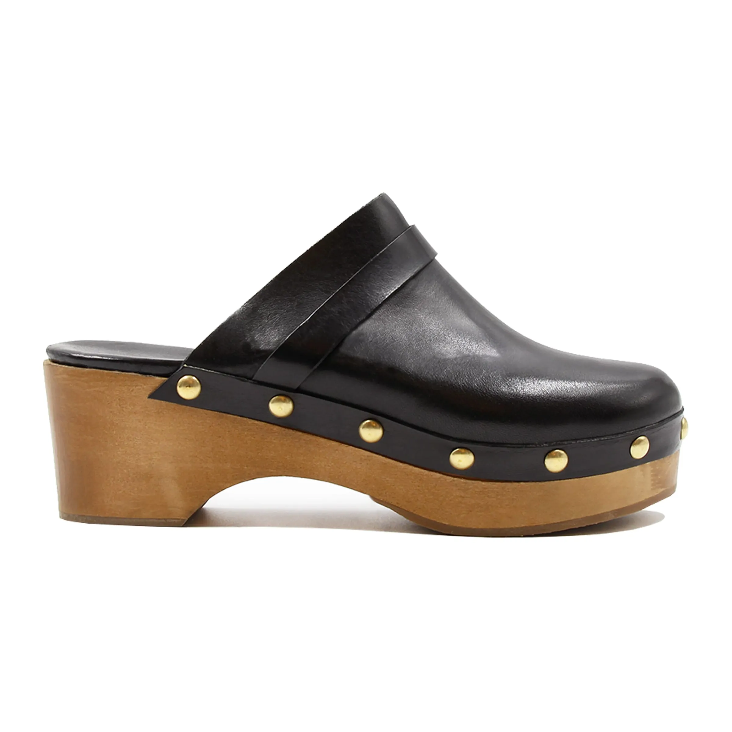 sabots_bois_clous_cuir_noir_4.webp Femme JULES & JENN Sandales | Sabots bois clous cuir