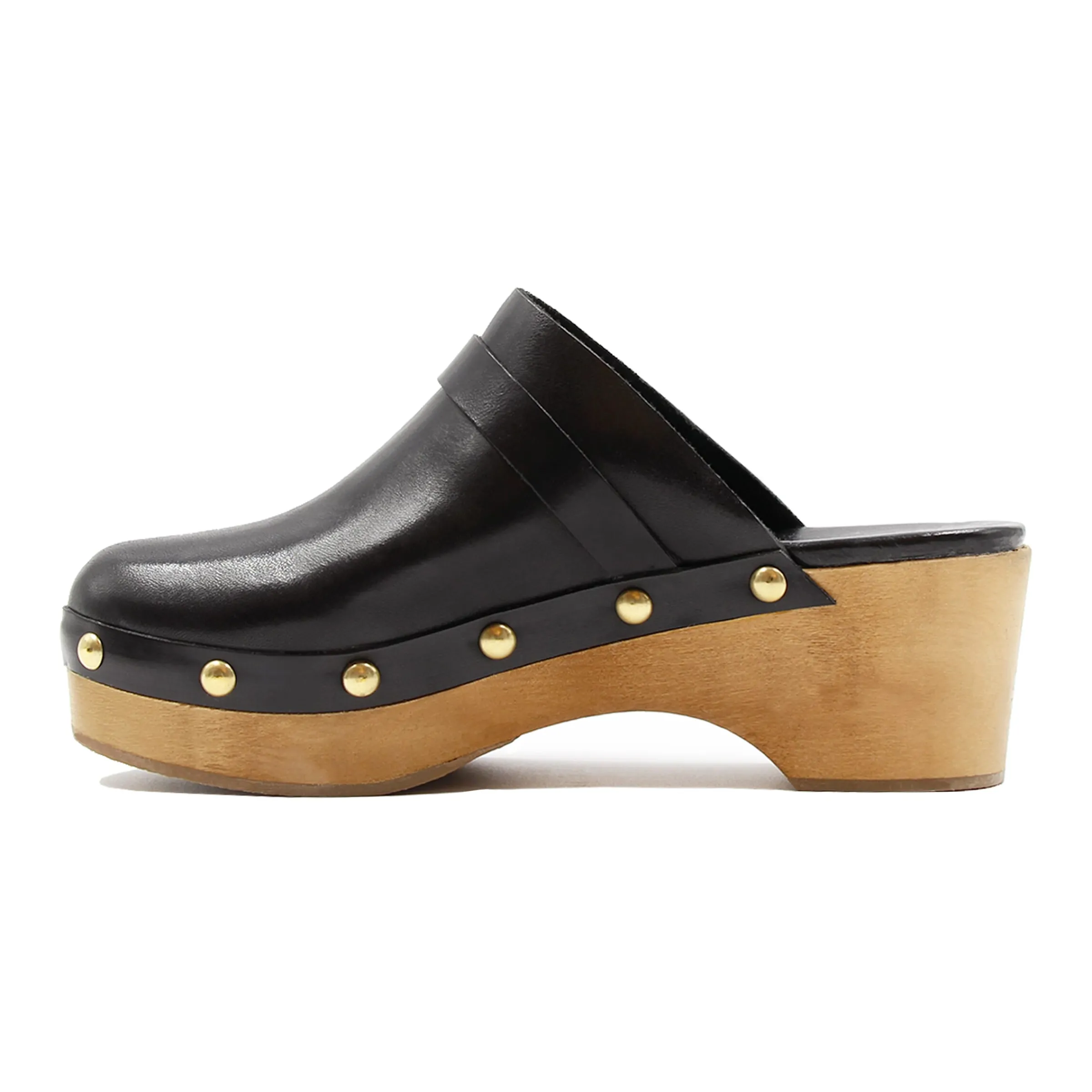 sabots_bois_clous_cuir_noir_5.webp Femme JULES & JENN Sandales | Sabots bois clous cuir