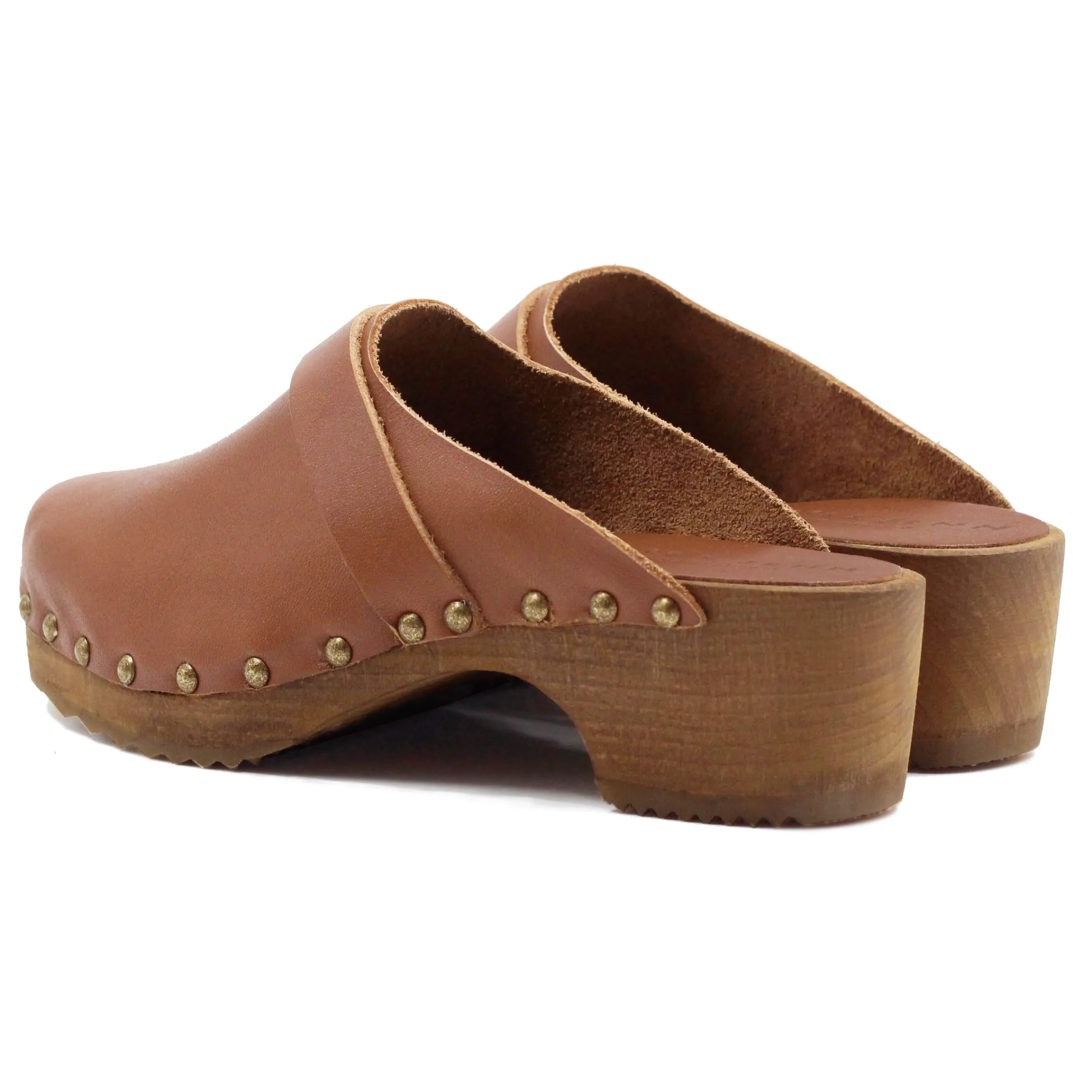 Femme JULES & JENN Sandales | Sabots bois cuir