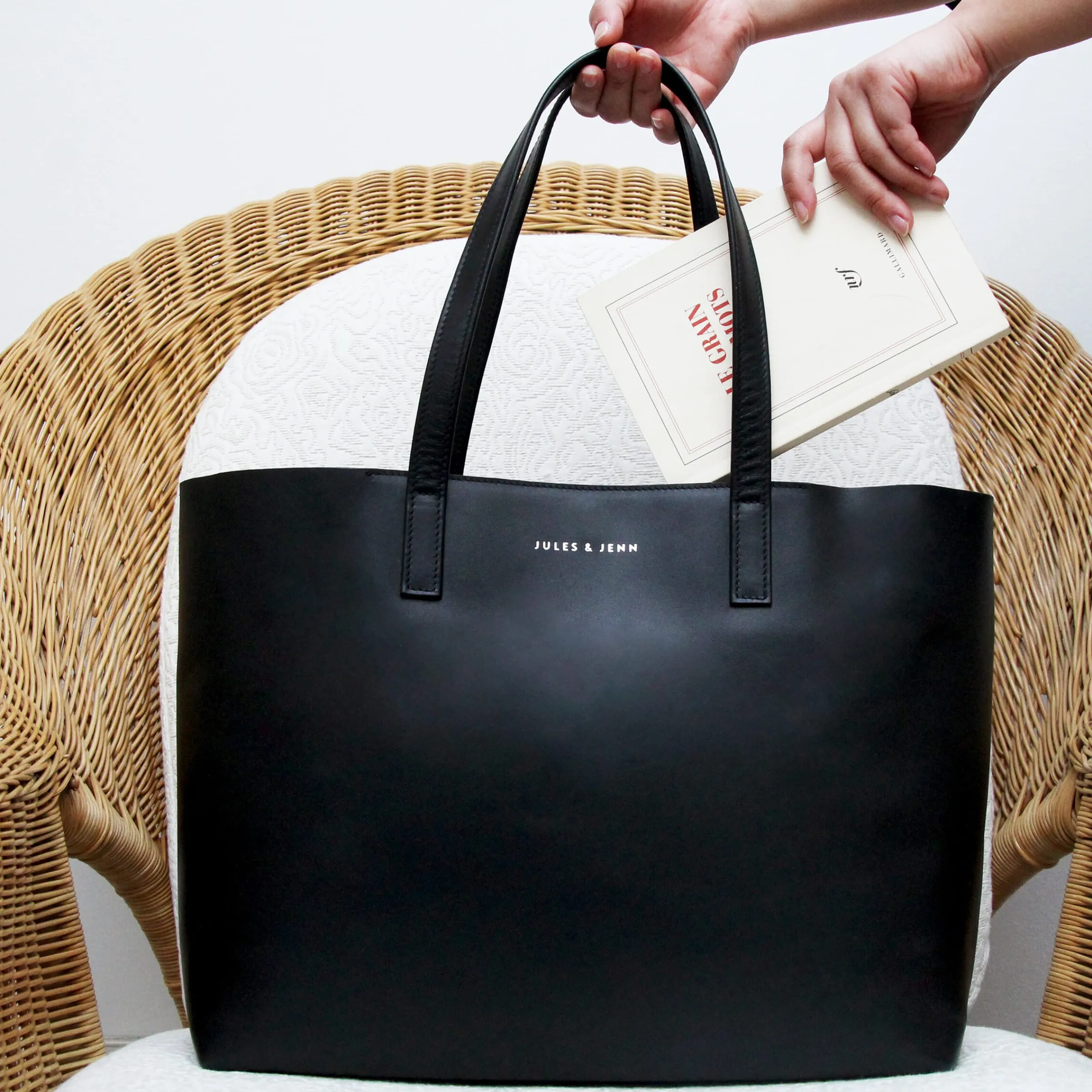 Femme JULES & JENN Sacs À Main | Sac cabas cuir