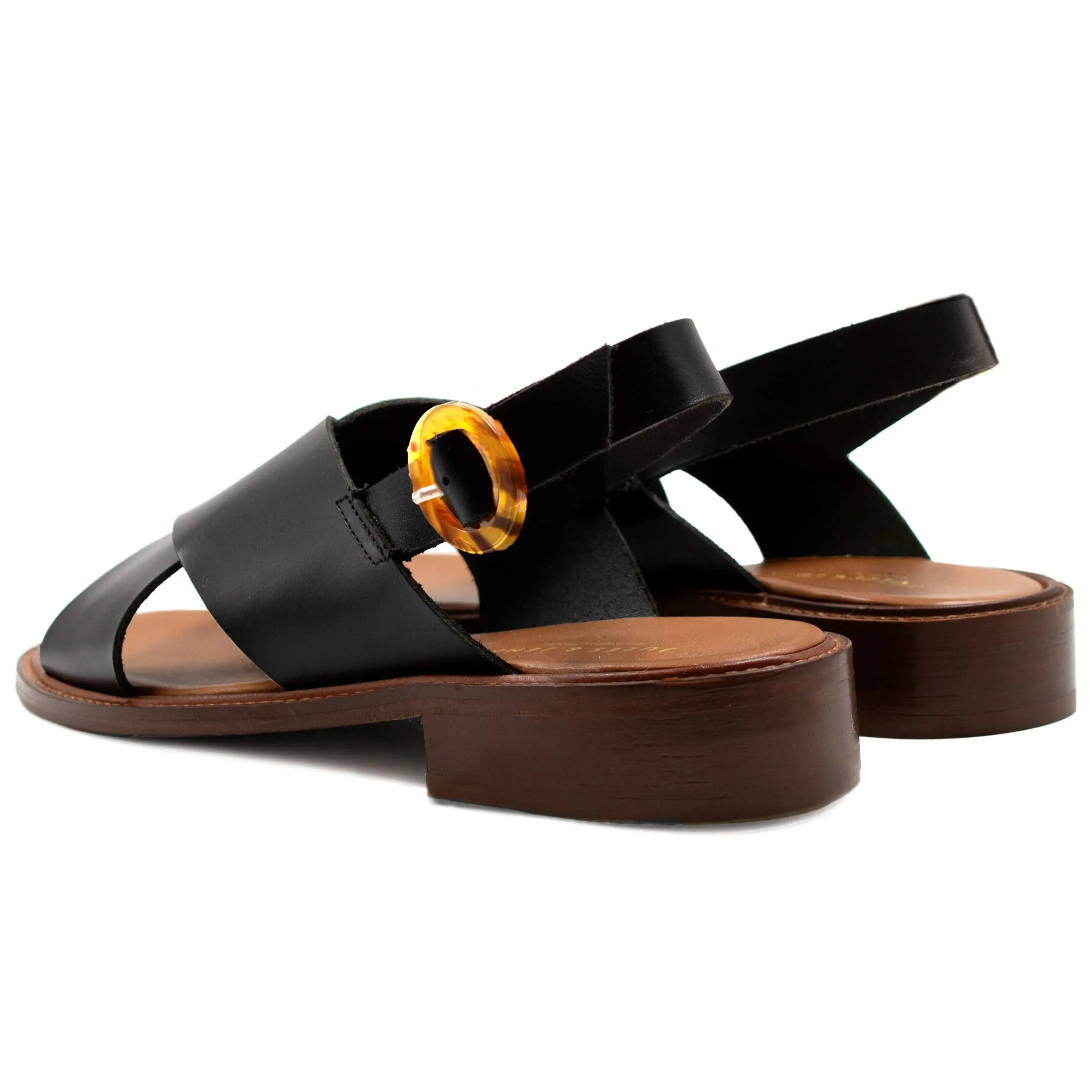 Femme JULES & JENN Sandales | Sandales boucle écaille cuir