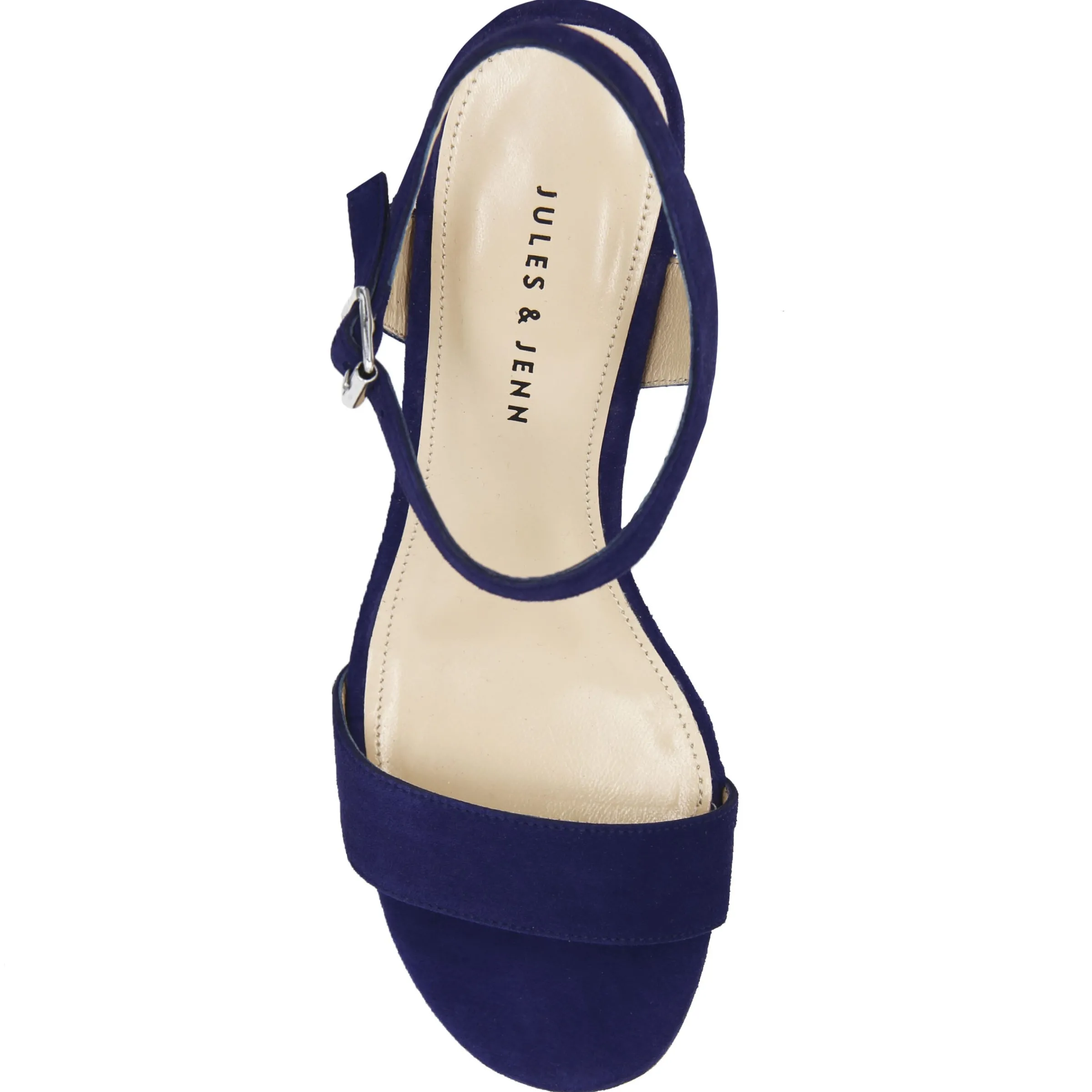 sandales_moyen_talon_cuir_daim_bleu_3.webp Femme JULES & JENN Sandales | Sandales moyen talon cuir daim bleu