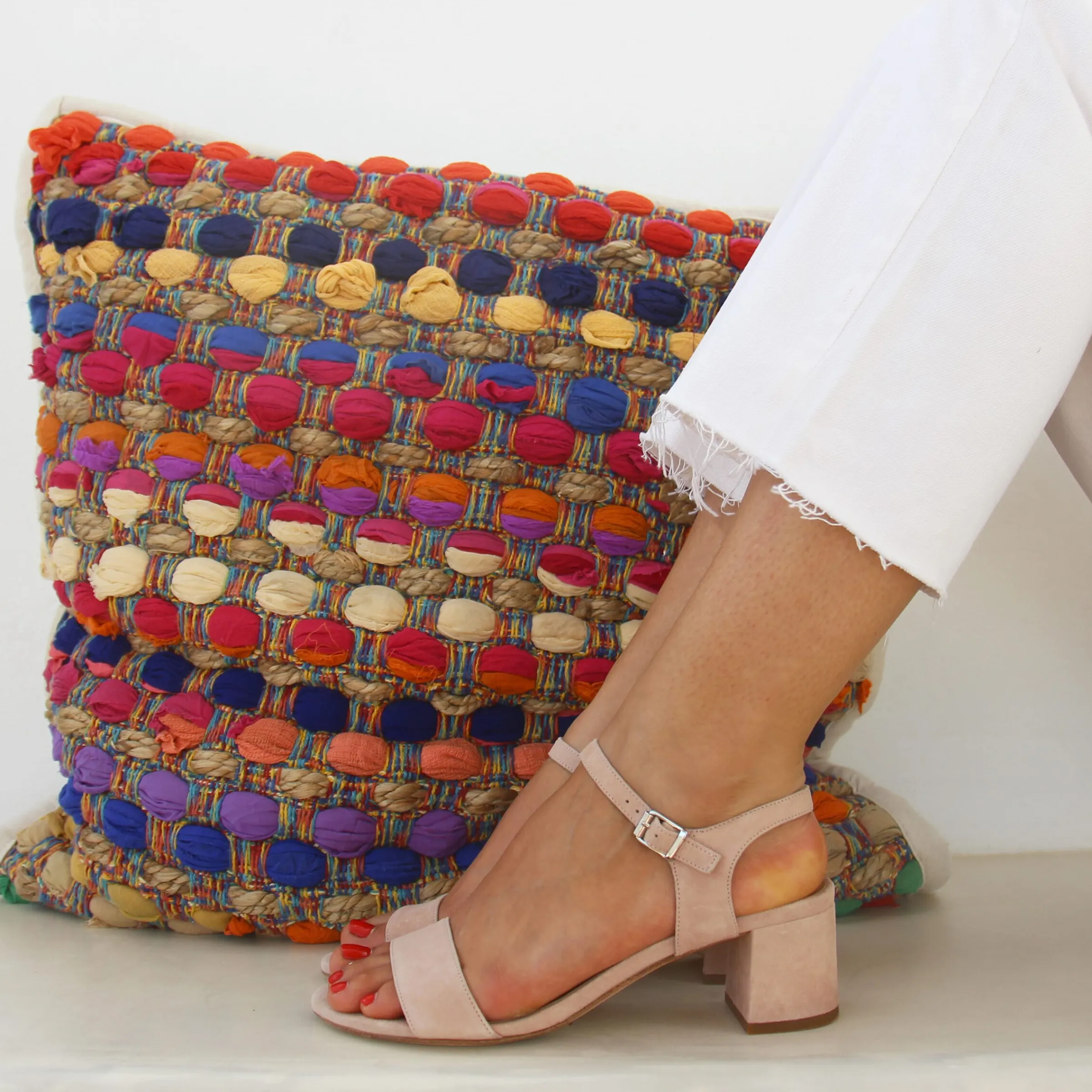 Femme JULES & JENN Sandales | Sandales moyen talon daim