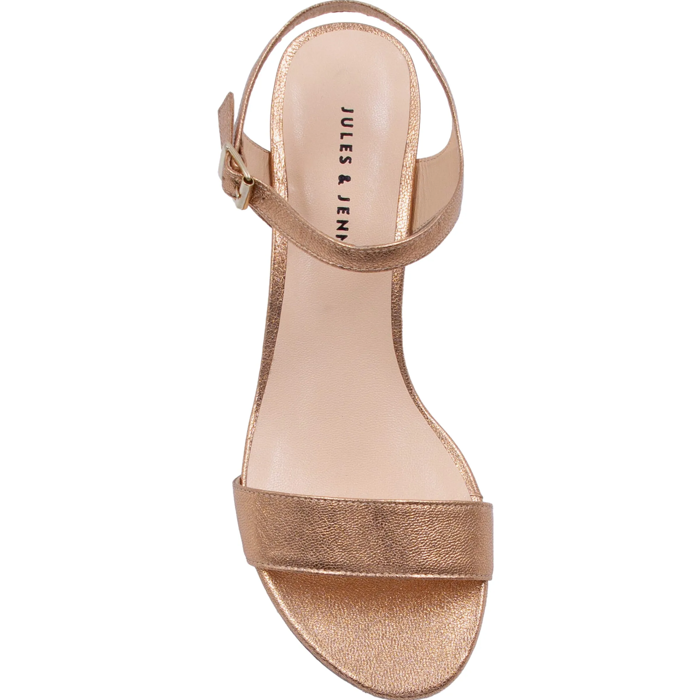 sandales_moyen_talon_mtallis_rose_3.webp Femme JULES & JENN Sandales | Sandales moyen talon métallisé rose