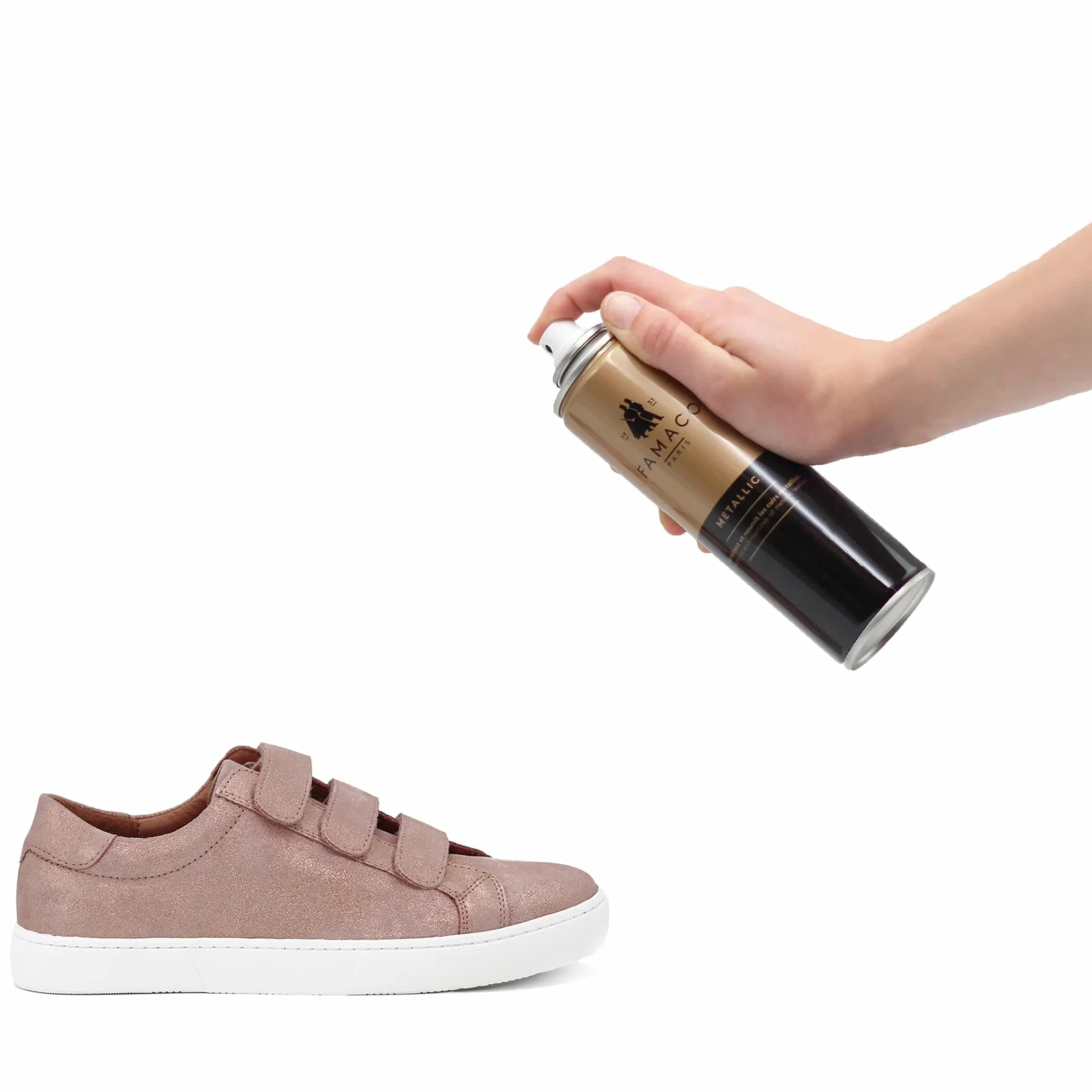 Femme JULES & JENN Cordonnerie | Cordonnerie | Spray pour cuir métallisé