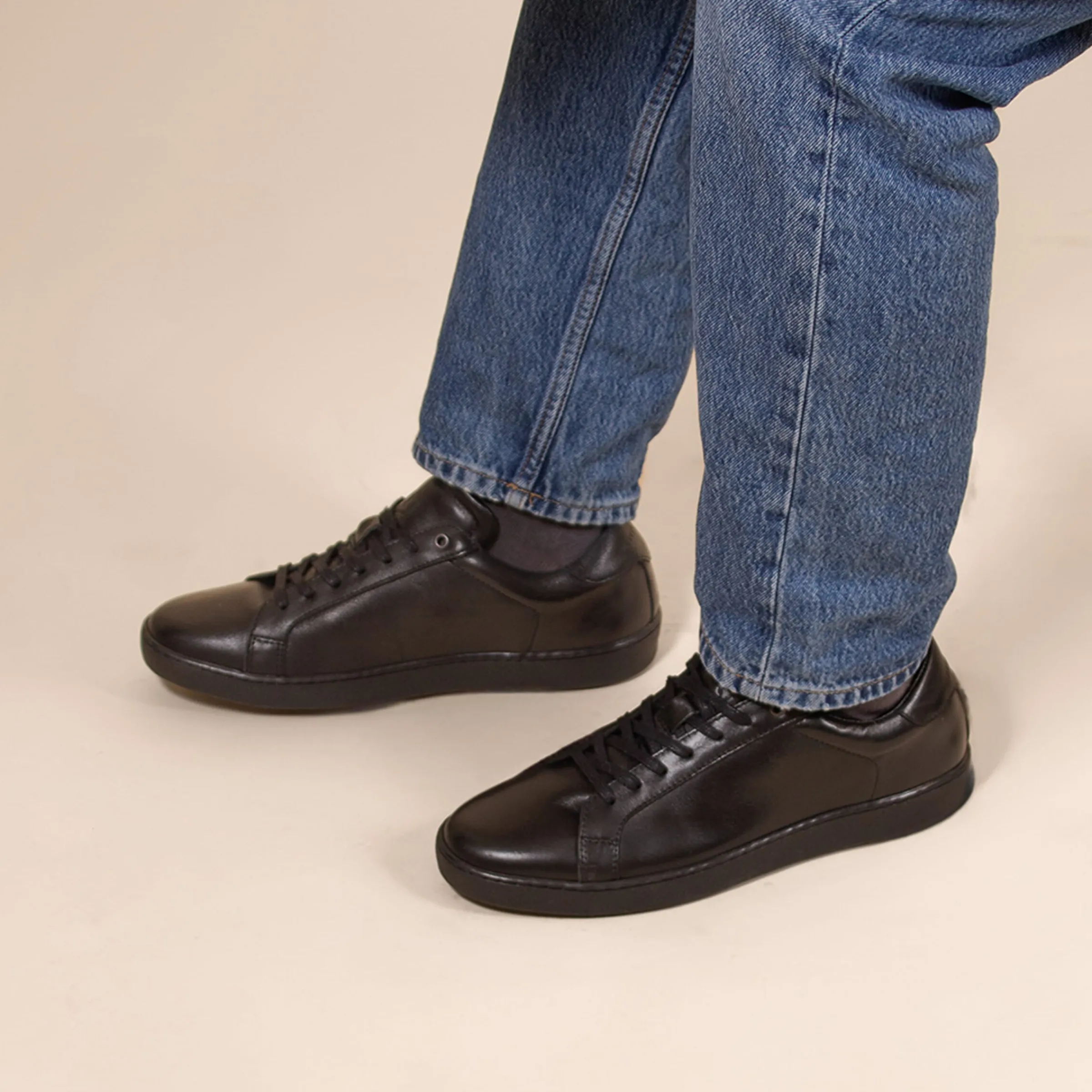 Homme JULES & JENN Baskets | Tennis lacet cuir